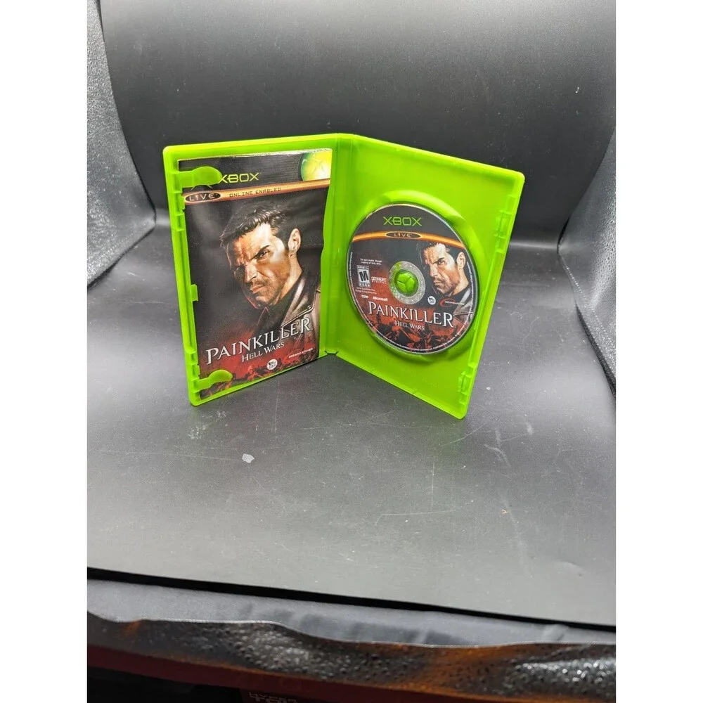 Painkiller Hell Wars Original Xbox CIB Disc Case Manual DreamCatcher